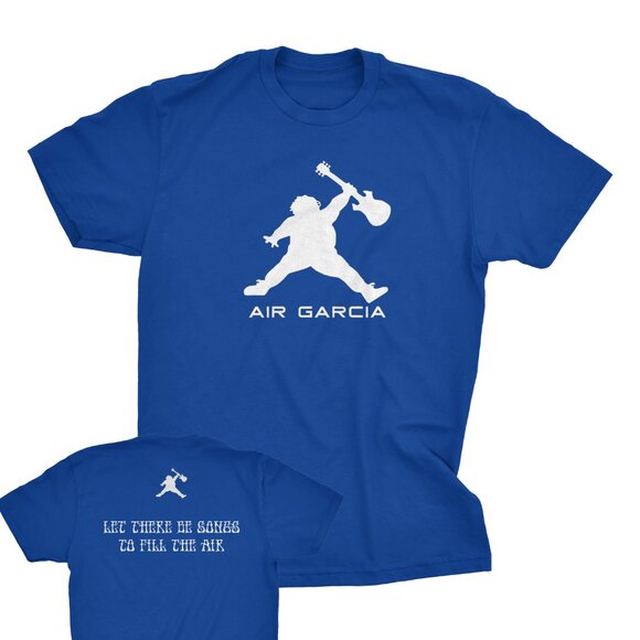 Air Garcia Jerry T-shirt Grateful Dead inspired Terrapin Station Tee Black - Picture 5 of 5